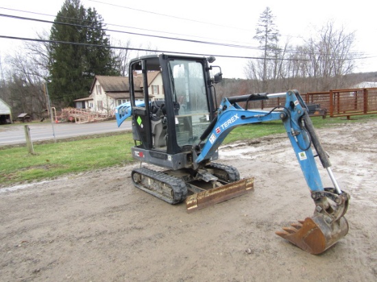 TEREX TC162 MINI EXCAVATOR S# TC01620214