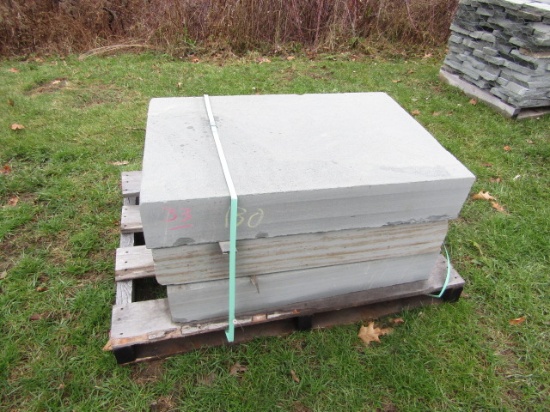 PENNSYLVANA BLUE STONE 3 LARGE SLABS SOLD AS A