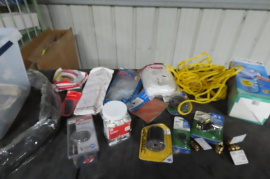GROUP - ROPE, SEDIMENT FILTER, COUPLERS, LAUNDRY