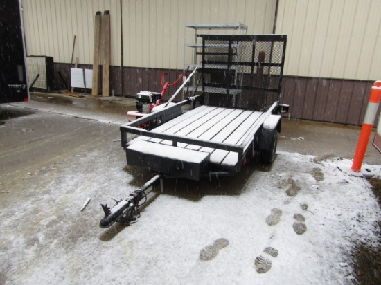 2003 US/CA 4X8 UTILITY TRAILER WITH FOLD DOWN