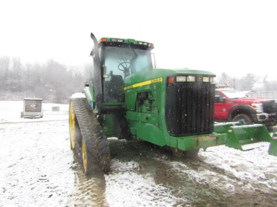 JOHN DEERE 8400T TRACK TRACTOR - 6507 HOURS,