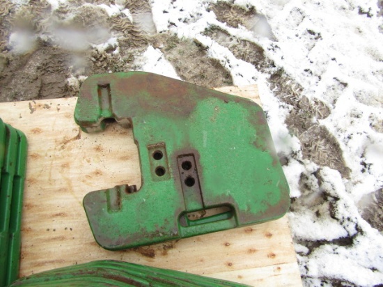 JOHN DEERE SUITCASE WEIGHTS - THIS IS 2 TIMES THE
