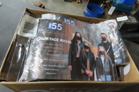 BOX OF FACE MASKS
