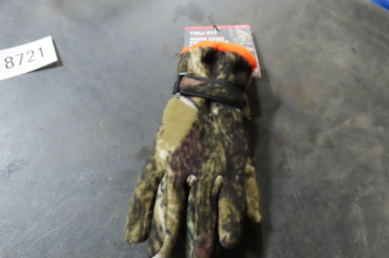 TRUFIT FLEECE CAMO GLOVES