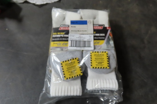 DICKIES STEEL TOE CREW PERFORMANCE WORK SOCKS
