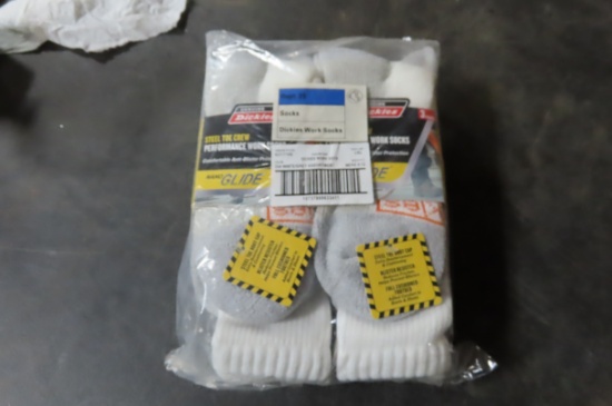 DICKIES STEEL TOE CREW PERFORMANCE WORK SOCKS
