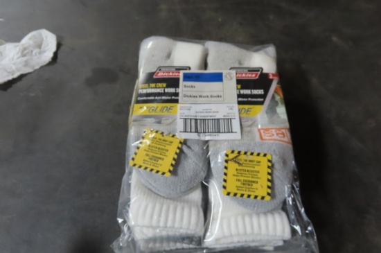 DICKIES STEEL TOE CREW PERFORMANCE WORK SOCKS