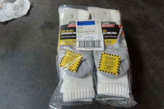 DICKIES STEEL TOE CREW PERFORMANCE WORK SOCKS