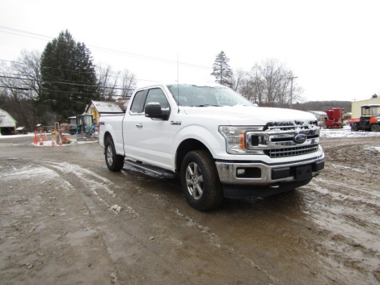 2018 FORD F150 XLT EXENDED CAB 4X4, 201836 MILES,