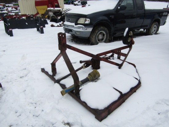 5FT 3PT HITCH BRUSH HOG RUSTY DECK