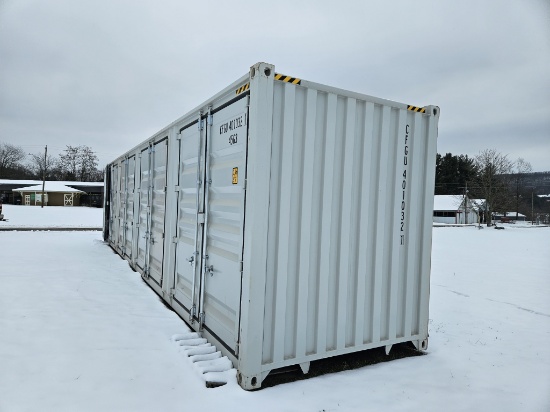40FT NEW SEA CONTAINER 4 FRONT AND 1 SIDE ENTRY