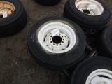 GOODYEAR 27X9.5 TIRE ON 6 LUG RIM