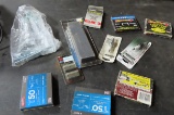 STAPLES, SHARPENING STONE, FUSES