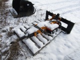 GIYO SKIDSTEER ATTACH HAMMER TOOL BOX & CANISTER