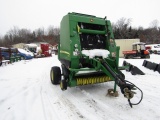 JOHN DEERE 854 SILAGE SPECIAL ROUND BALER
