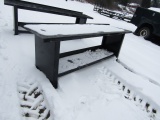 90 X 28 METAL WORK BENCH
