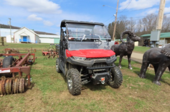 BENNCHE 450EFI SIDE BY SIDE 186 MILES 4X4 MANUAL