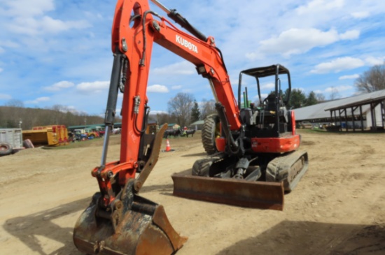 KUBOTA KX057-4 EXCAVATOR S#29556 3501 HRS
