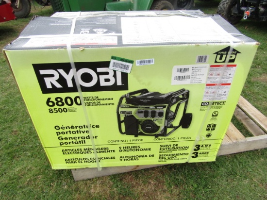 RYOBI 6800 WATT PORTABLE GENERATOR