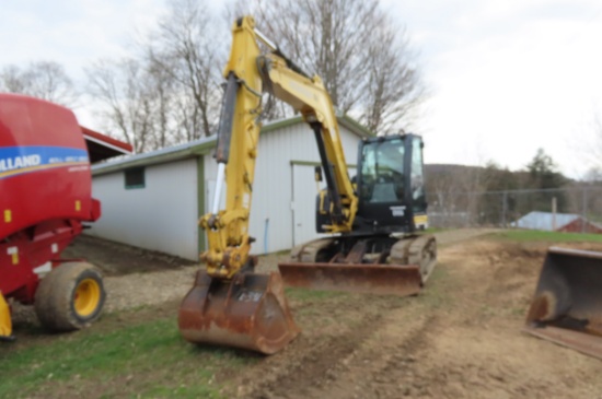 YANMAR SV100 EXCAVATOR CAB, HEAT AIR