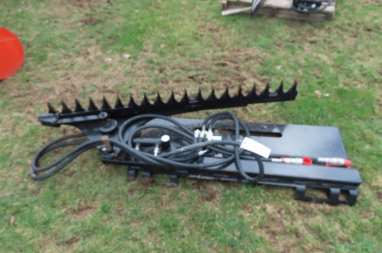 SKIDSTEER ATTACH 5FT SICKLE BAR MOWER