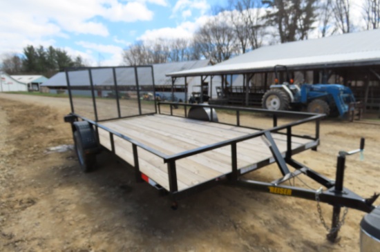 2024 REISER L1482 LANDSCAPE TRAILER 82X14 -