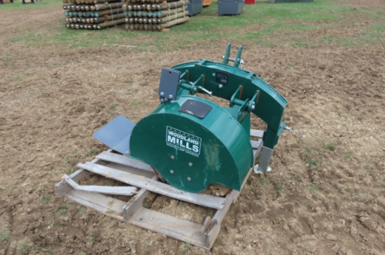 WOODLAND MILLS 3PT HITCH STUMP GRINDER WITH