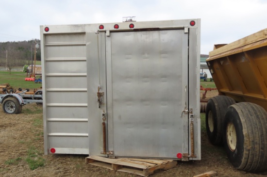 EBY CATTLE TRAILER BODY M# EBL0975 S# 2735 DATE 93