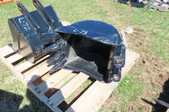NEW 15" EXCAVATOR BUCKET WITH TEETH HEAVY DUTY