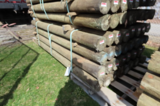 PRESSURE TREATED POST 4-5/8X7