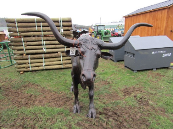 ALUMINUM COW- HAS SHIPPING SCRATCHES