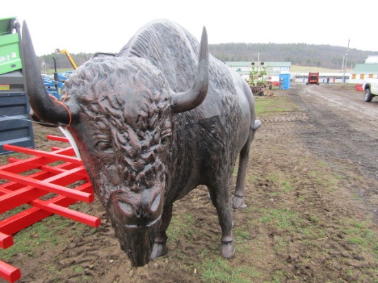 ALUMINUM BUFFALO - HAS SHIPPING SCRATCHES