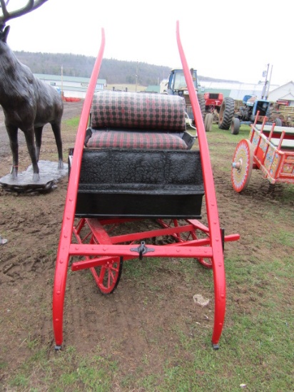 HORSE DRAWN DOUBLE BOB BOX SLEIGH