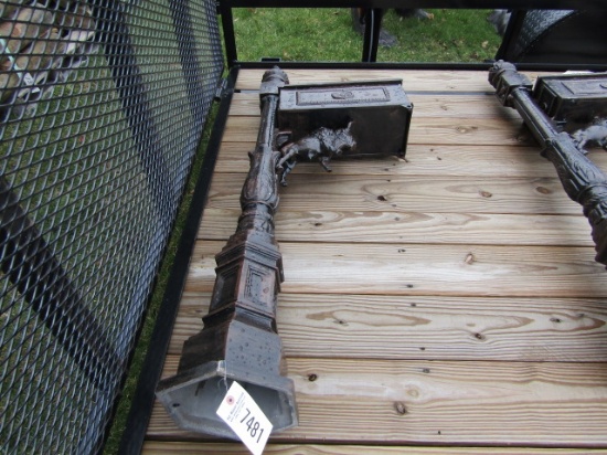 ALUMINUM BUFFALO MAILBOX- HAS SHIPPING SCRATCHES