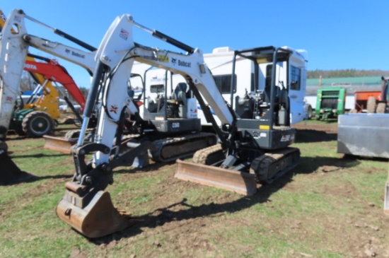2019 BOBCAT E32 EXCAVATOR PUSH BLADE