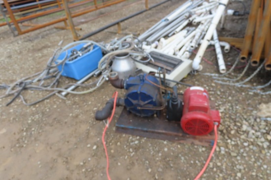 PIPELINE, MILKERS, MOTOR & PUMP, HEATER