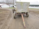 HAY WAGON ON RUNNING GEAR NEEDS TLC