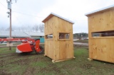 4X6 DEER BLIND- MADE OF ROUGH CUT SHIP LAP WITH