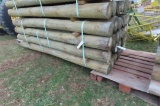 6X8 PRESSURE TREATED POSTS - 28 TIMES