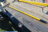 NEW STANLEY 14 TINE BOW RAKE FIBERGLASS HANDLE