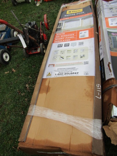 8X7 INSULATED GARAGE DOOR