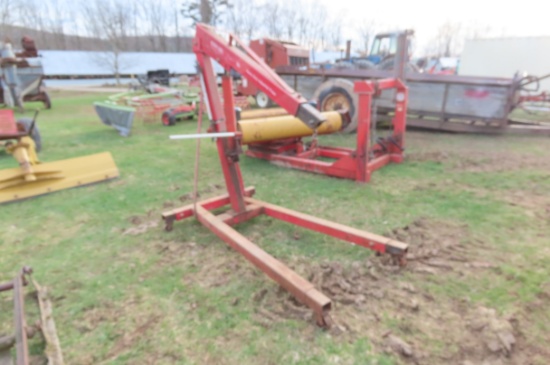 HEAVY DUTY INDUSTRIAL PRESS 4000LB CHERRY PICKER