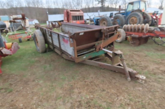OLIVER 500 MANURE SPREADER REAR BEATER