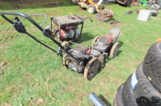CRAFTSMAN WALK BEHIND TRIMMER WITH ANOTHER ONE