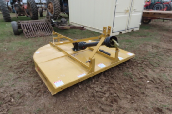 6FT 3PT HITCH COUNTYLINE BRUSH HOG NO TAIL WHEEL