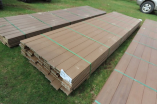 COMPOSIT DECKING BROWN/BRONZ 1870 LINEAR FOOT