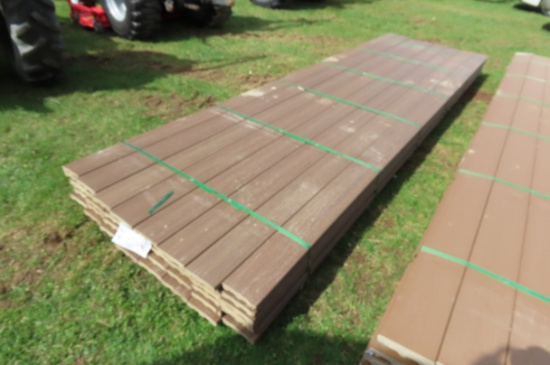 COMPOSIT DECKING BROWN/BRONZ 1317 LINEAR FOOT