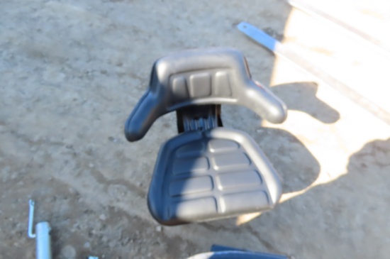 NEW WRAP AROUND BLACK TRACTOR SEAT