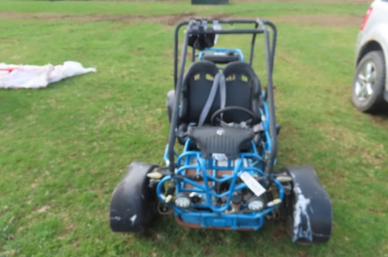 110/125GKG-2 SERIES OFF ROAD GO CART RUNS