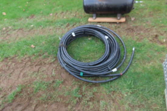 3/4" BLACK PLASTIC PIPE - 2 ROLLS